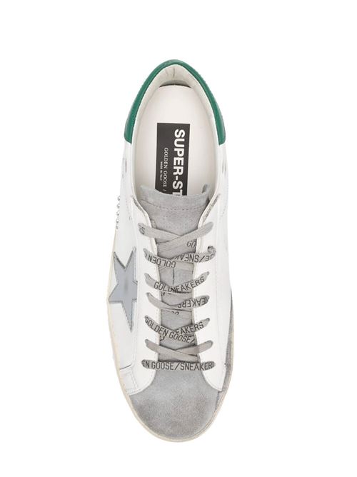 Sneaker bianca e stella argento GOLDEN GOOSE | GMF00102F00416782171